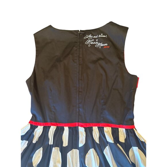 Disney Minnie Mouse Polka Dot Dress By The Dress Shop M - Picture 8 of 9